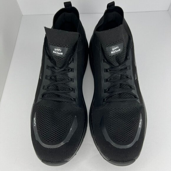 Gravity Defyer Size15 Gdefy Mens Black Mateem Mesh Lace Up Cross Training Shoes - Picture 4 of 10